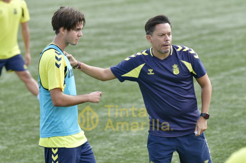 Fotos: Preparativos de Las Palmas C para recibir a la UD Añaza