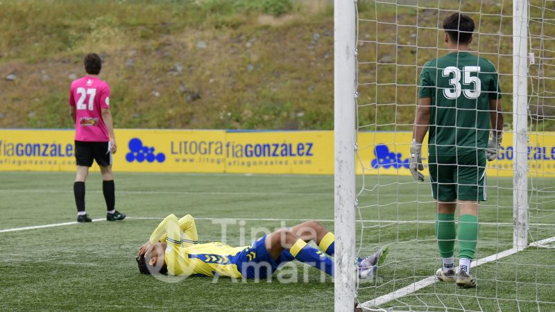 1-1: Las Palmas C se enreda con sus prisas ante el CD Marino