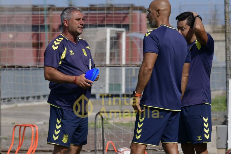 Fotos: Recta final del filial para recibir al Atlético Central