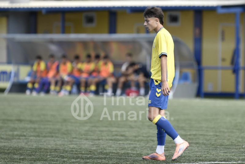 Fotos: El derbi canario de la Liga regional cadete acaba en tablas (1-1)