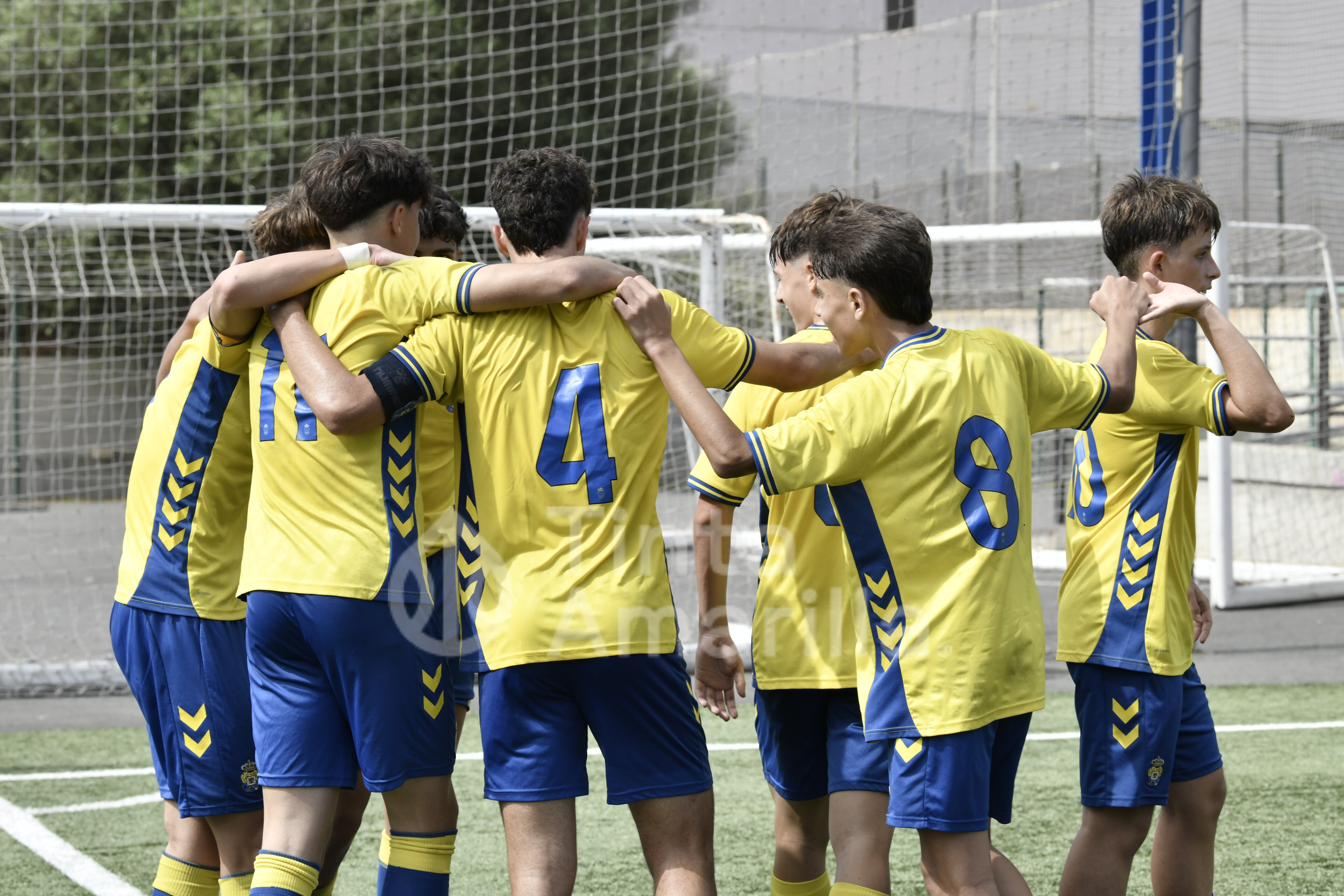 Fotos: El derbi canario de la Liga regional cadete acaba en tablas (1-1)