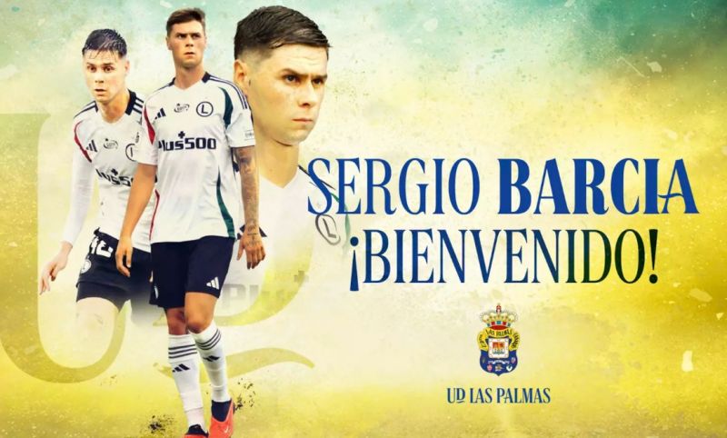 El defensa Sergio Barcia, tercer fichaje de la UD Las Palmas