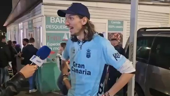 Es portugués, vive en París y se enamoró de la UD Las Palmas