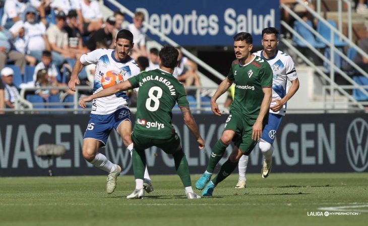 1-1: El Tenerife suma un solitario punto ante el Eibar