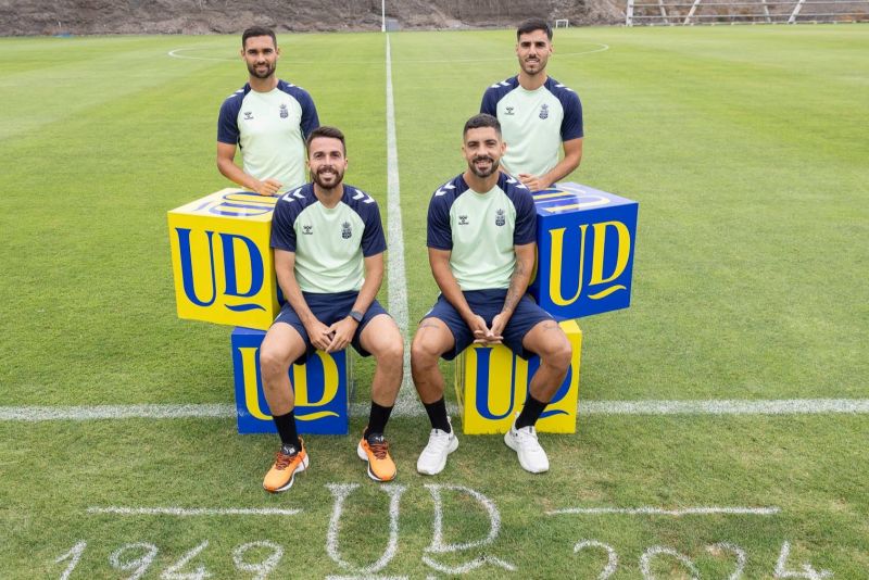 Los cuatro nuevos capitanes de la UD brotaron en filiales