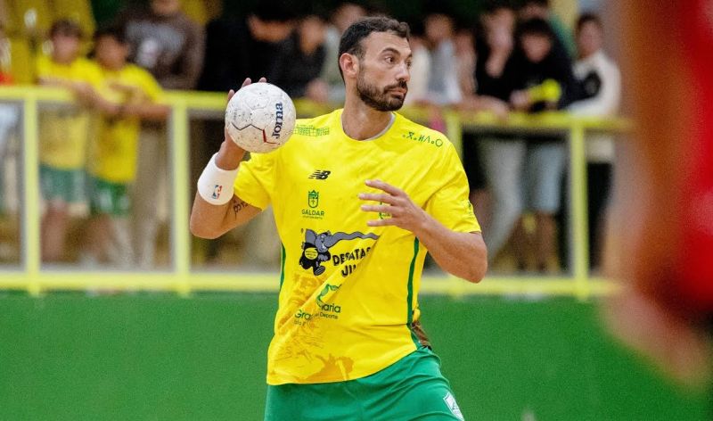 Dani Sarmiento, ilusionado con la fase de ascenso que afronta el Gáldar