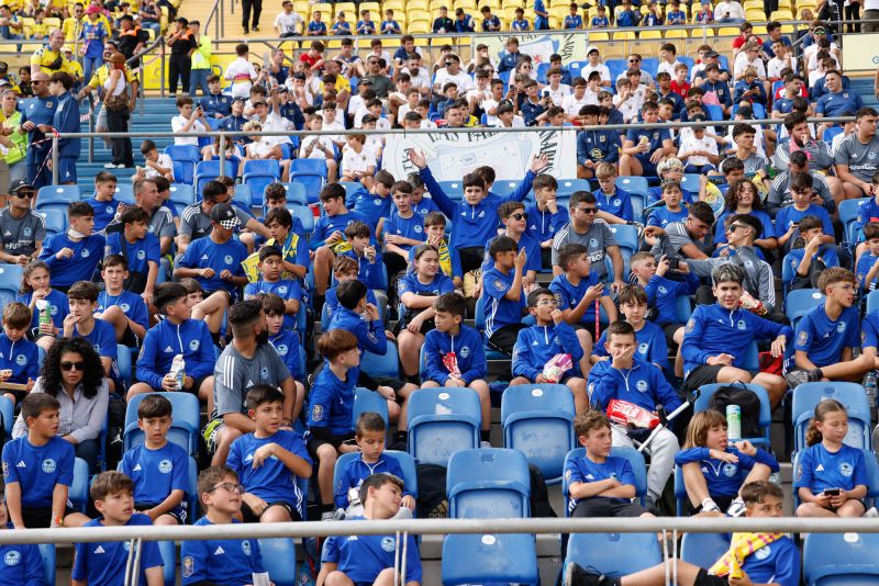 Seis clubes aliados de la UD en las gradas del Gran Canaria