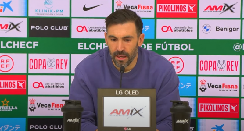 Sarabia ve al Elche con ganas y capacitado para eliminar a Las Palmas