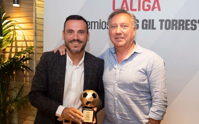 Rubén Fontes, premio al mejor delegado de Primera División