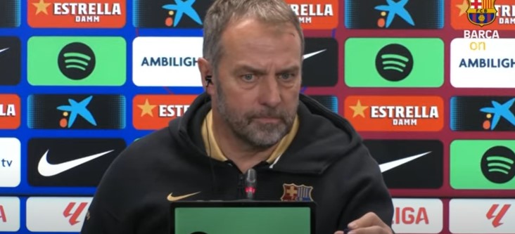 Hansi Flick envía un mensaje de apoyo para Kirian Rodríguez