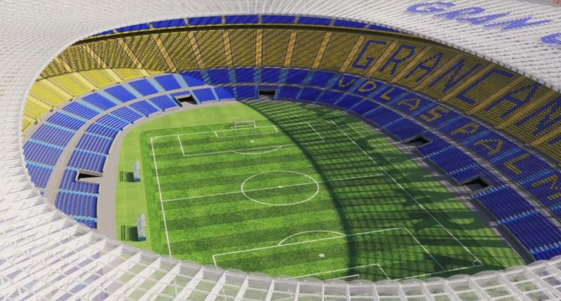 La FIFA pone nota al Estadio de Gran Canaria