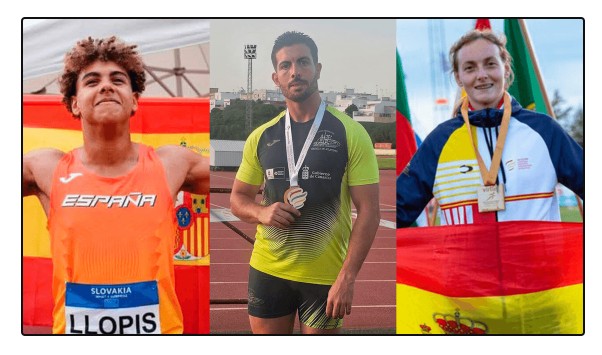 Tres atletas grancanarios, a citas internacionales