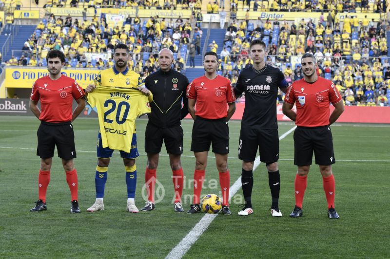 Hernández Maeso repite esta temporada en un partido entre Las Palmas y Rayo