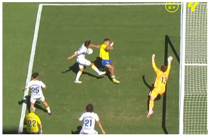 El CTA confirma que el gol de Bonfanti en Cádiz debió subir al marcador