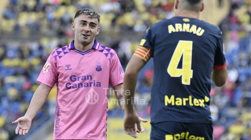 "Noto que estoy madurando y me siento muy contento en Las Palmas"