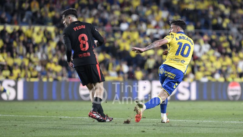 Pedri, las piernas más activas del Barça en la Champions