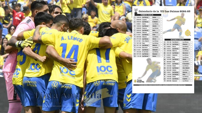 El calendario de la UD, partido a partido