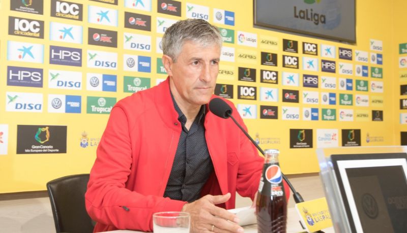 Setién admite que "Pedri me tiene entusiasmado"