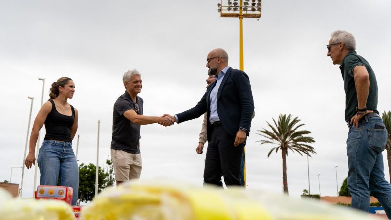 El IID renueva el equipamiento de atletismo en la Ciudad Deportiva Gran Canaria
