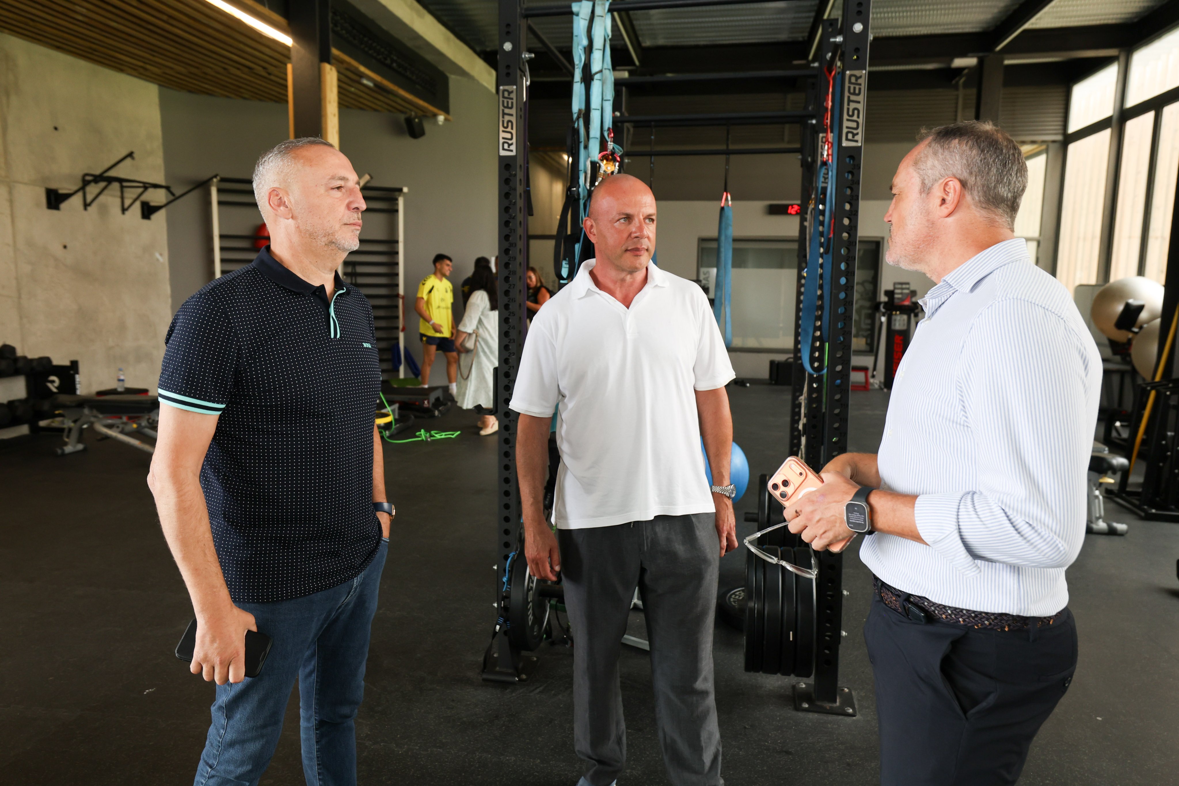 Visita mauritana a la Ciudad Deportiva de la UD Las Palmas