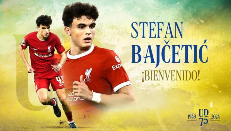 La UD confirma al 'todo campista' Stefan Bajcetic