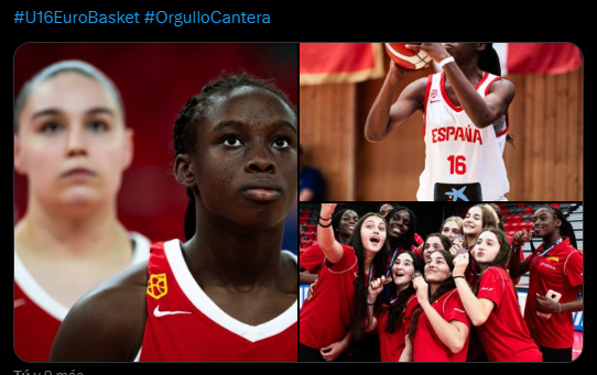 El Islas Canarias felicita a Trinity Ezeanatogu por el bronce europeo