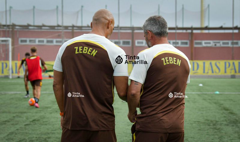 Los técnicos de Las Palmas C y Zeben Ramos