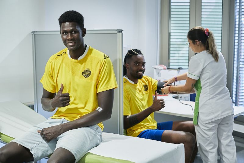 El nuevo Guaguas pasa reconocimiento médico