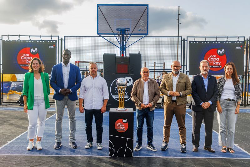 El primer acto en Gran Canaria de la Copa del Rey 2025