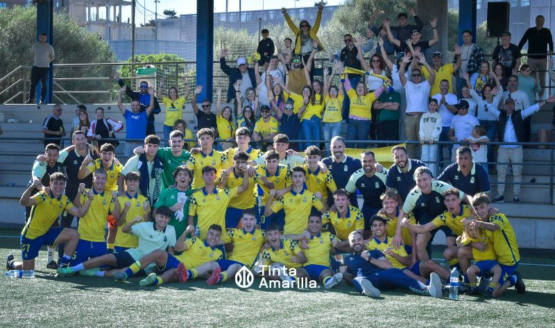 La foto, al final del partido y no antes
