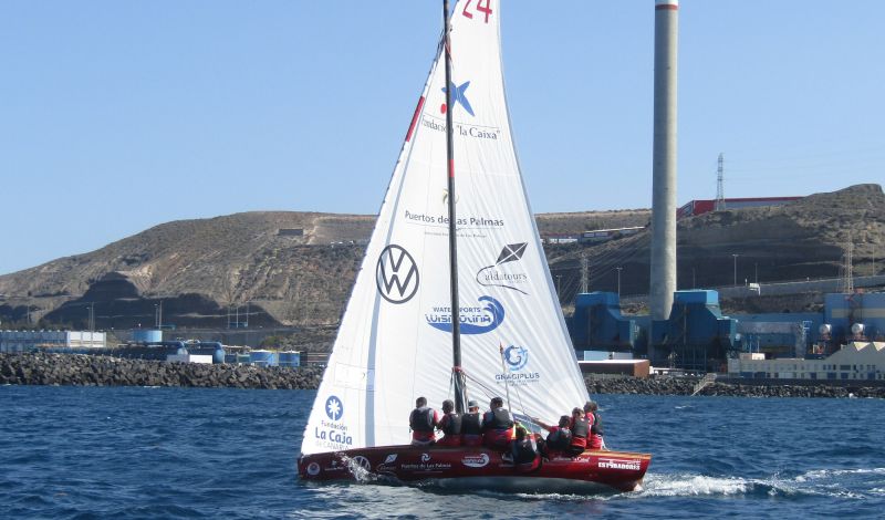 Minerva supo remontar para imponerse al Roque Nublo por 14 segundos