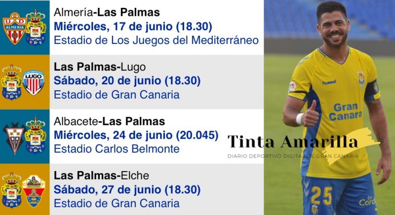 Los tres primeros partidos en el Gran Canaria, sábado las 18.30